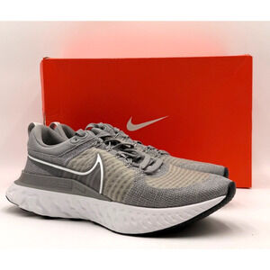 Nike REACT INFINITY RUN FK 2 Men's NEW Running Sneaker Gray US Size 11.5